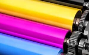 בית דפוס לעסקים - מכונת הדפסה בצבעים